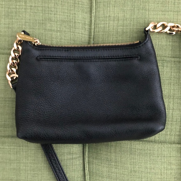 Auth. Michael Kors Studded Leather Crossbody - Picture 5 of 8